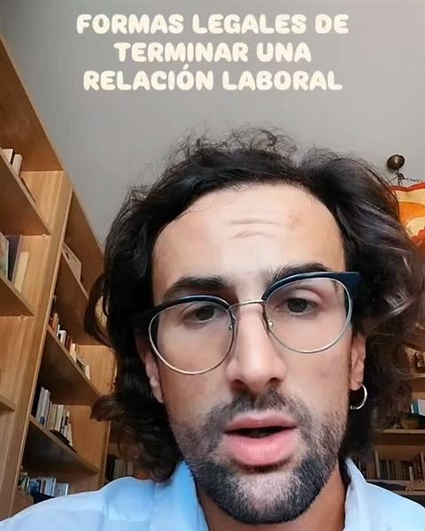 Ángel Esparza explicando formas legales de terminar una relación laboral